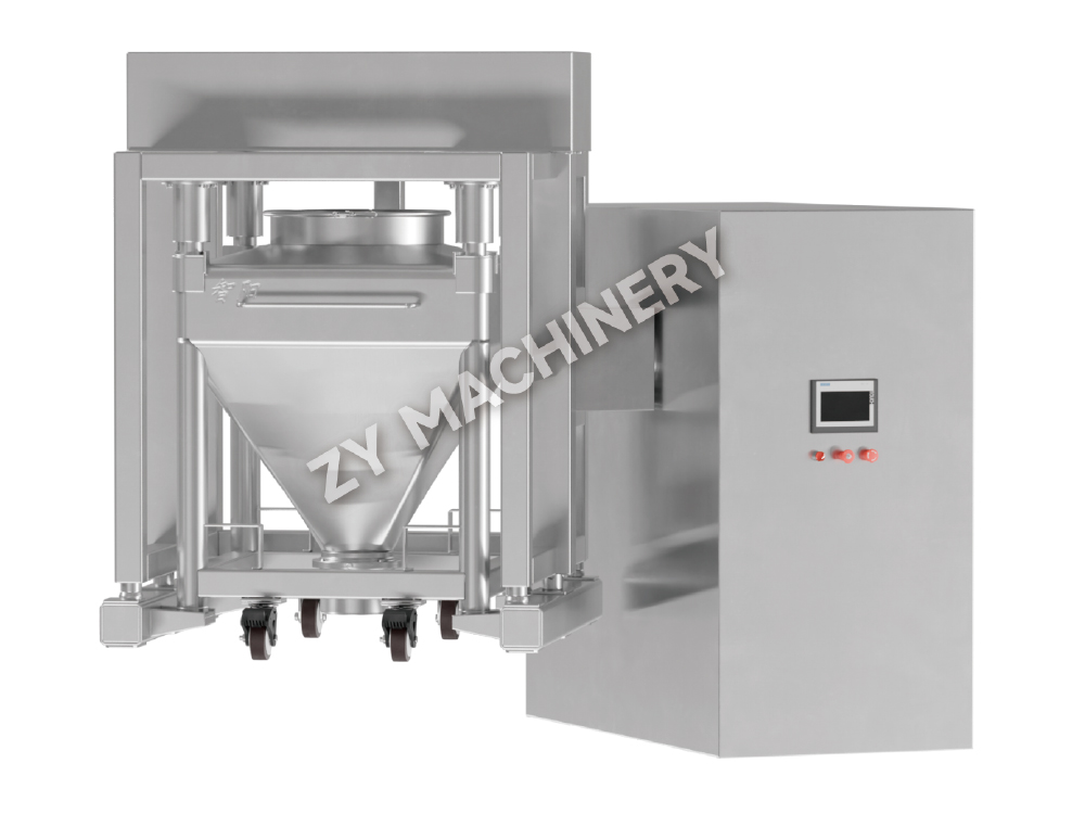 Automatischer Hubmischer mit einarmigem HDD-Behälter